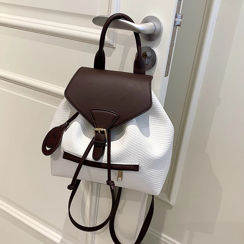 chic backpack and handbag