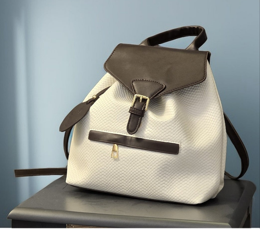 chic backpack and handbag